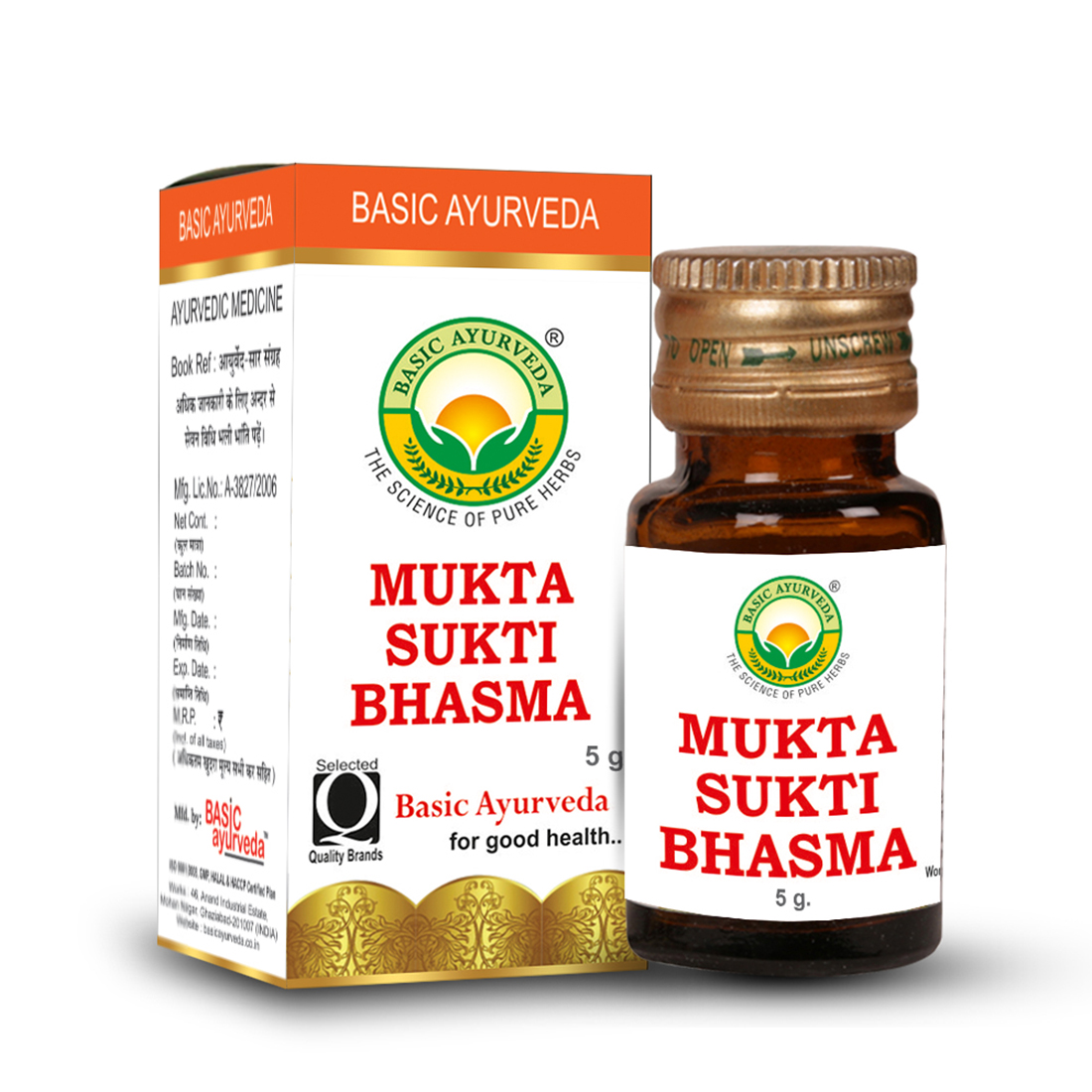 Mukta Shukti Bhasma